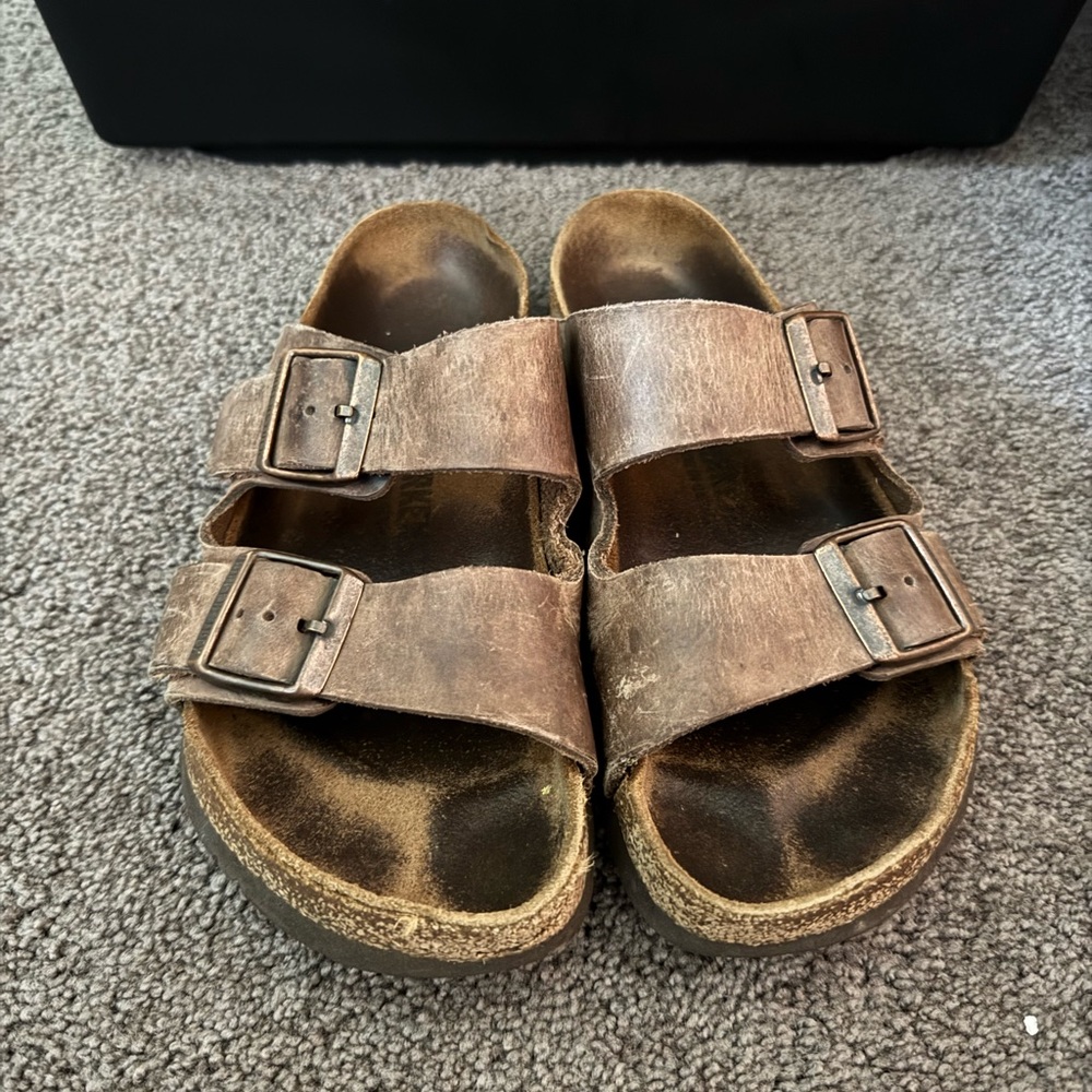 Well Worn Birkenstock Sandals